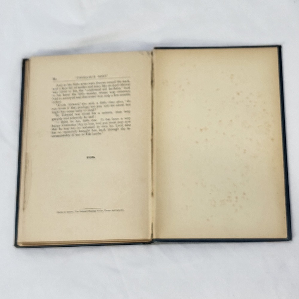 Probable Sons Amy Le Feuvre Antique 1900s Tract Society Victorian Hardcover - Picture 11 of 14